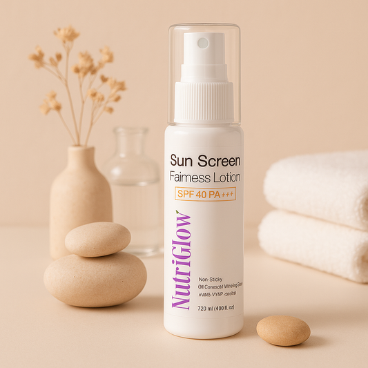 NutriGlow Sun Screen Fairness Lotion SPF 40 PA+++